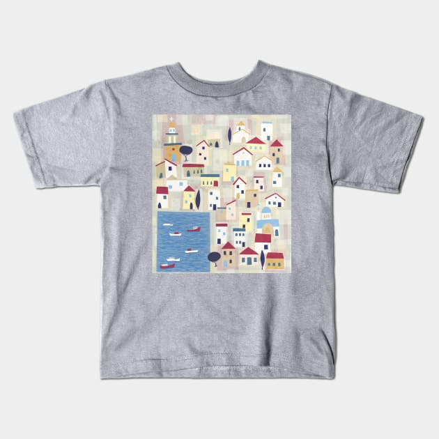 Halki Kids T-Shirt by NicSquirrell